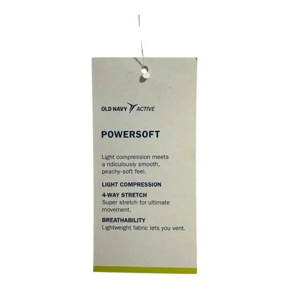 NEW Old Navy Active Girl’s Large Orange High-Waist Biker Shorts Activewear NWT - Picture 5 of 5